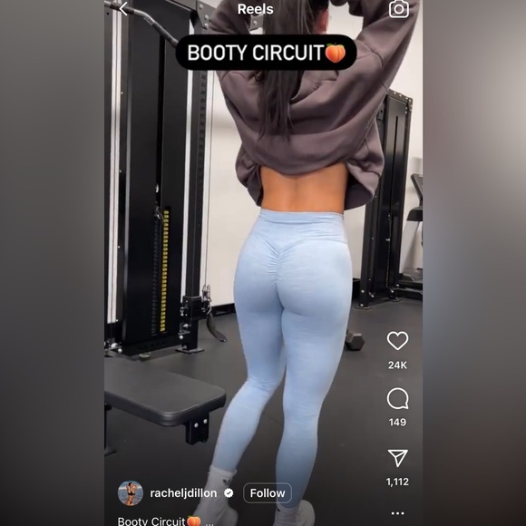 csb • marl scrunch leggings - Picture 7 of 8